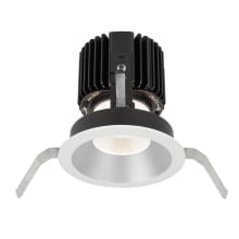 Volta 4.5" Round Shallow Regressed Trim with LED Light Engine and 60 Degree Wide Beam Spread