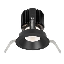 Volta 4.5" Round Shallow Regressed Trim with LED Light Engine and 60 Degree Wide Beam Spread
