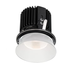 Volta 4.5" Round Invisible Downlight Trim with LED Light Engine and 45 Degree Flood Beam Spread