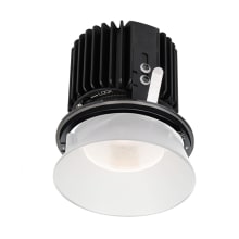 Volta 4.5" Round Invisible Downlight Trim with LED Light Engine and 25 Degree Narrow Beam Spread