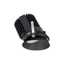 Volta 4.5" Round Invisible Wall Wash Trim with LED Light Engine and Asymmetrical Beam Spread