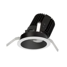 Volta 4.5" Round Wall Wash Trim with LED Light Engine and Asymmetrical Beam Spread
