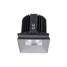 Volta 4.5" Square Invisible Shallow Regressed Trim with LED Light Engine and 45 Degree Flood Beam Spread