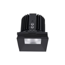 Volta 4.5" Square Invisible Shallow Regressed Trim with LED Light Engine and 45 Degree Flood Beam Spread