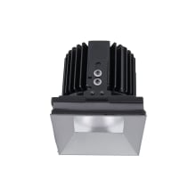 Volta 4.5" Square Invisible Shallow Regressed Trim with LED Light Engine and 15 Degree Spot Beam Spread