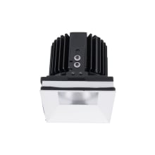 Volta 4.5" Square Invisible Shallow Regressed Trim with LED Light Engine and 60 Degree Wide Beam Spread