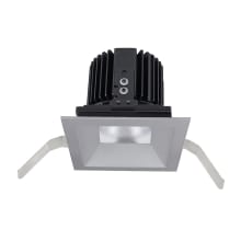 Volta 4.5" Square Shallow Regressed Trim with LED Light Engine and 45 Degree Flood Beam Spread