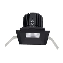Volta 4.5" Square Shallow Regressed Trim with LED Light Engine and 60 Degree Wide Beam Spread