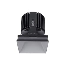 Volta 4.5" Square Invisible Downlight Trim with LED Light Engine and 45 Degree Flood Beam Spread