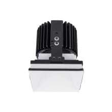 Volta 4.5" Square Invisible Downlight Trim with LED Light Engine and 45 Degree Flood Beam Spread