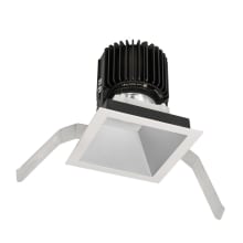 Volta 4.5" Square Downlight Trim with LED Light Engine and 15 Degree Spot Beam Spread