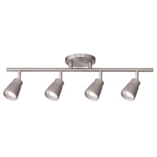 Solo 4 Light 36" Wide LED Fixed Rail Linear Ceiling Fixture