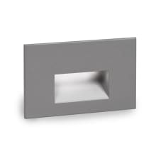 LEDme 5" Wide LED Step and Wall Light with Clear Lens - 277 Volt