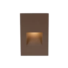 LEDme 5" Tall LED Step and Wall Light with Lens Color Options - 120 Volt