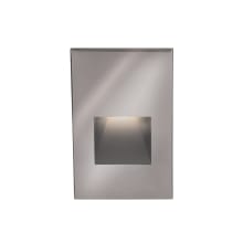 LEDme 5" Tall LED Step and Wall Light with Clear Lens - 120 Volt