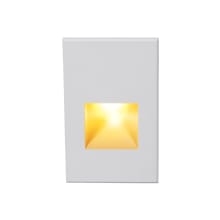 LEDme 5" Tall LED Step and Wall Light with Amber Lens - 277 Volt