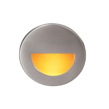 LEDme 4" Tall LED Step and Wall Light with Amber Lens - 120 Volt