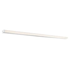 Nightstick 61" Wide Integrated LED Bath Bar / Wall Sconce with Acrylic Shade