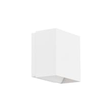 Boxi 2 Light 5" Tall LED Wall Sconce Set to 3000K