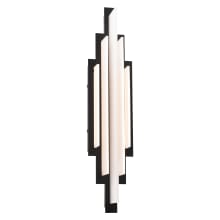 Nouveau 23" Tall Switchable Color Temperature LED Wall Sconce - Set to 2700K
