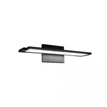 Line Single Light 18-3/4" Wide Integrated LED Bath Bar with Edge-lit Acrylic Shade