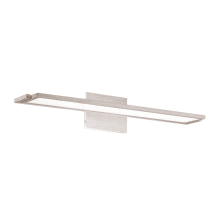 Line Single Light 24-5/8" Wide Integrated LED Bath Bar with Edge-lit Acrylic Shade