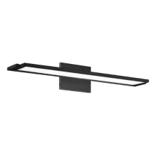 Line Single Light 24-5/8" Wide Integrated LED Bath Bar with Edge-lit Acrylic Shade