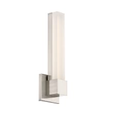 Esprit 2 Light 15" Tall Integrated LED Bathroom Sconce