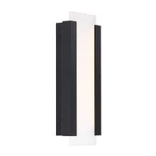 Fiction 14" Tall LED Outdoor Wall Sconce