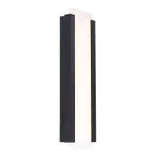 Fiction 20" Tall LED Outdoor Wall Sconce