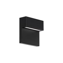 Balance 6" Tall LED Outdoor Wall Sconce Set to 3500K