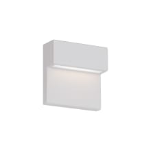 Balance 6" Tall LED Outdoor Wall Sconce Set to 3500K