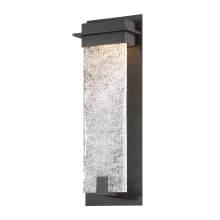 Spa Single Light 16" High Integrated LED Outdoor Wall Sconce