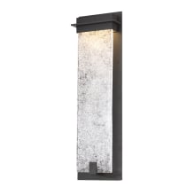 Spa Single Light 22" High Integrated LED Outdoor Wall Sconce