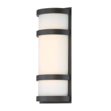Latitude 14" Tall LED Outdoor Wall Sconce
