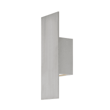 Icon 2 Light 14" Tall LED Outdoor Wall Sconce