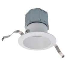 Pop-in 5" Switchable Color Temperature LED Airtight New Construction Recessed Shower Trim and Housing