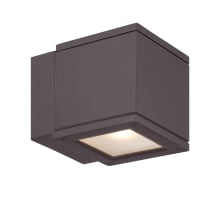 Rubix 5" Wide 2 Light LED Outdoor Wall Sconce
