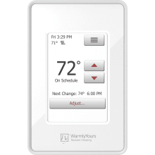 nSpire Programmable Touch Radiant Floor Heating Thermostat with Floor Sensor