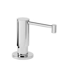 Contemporary Deck Mounted Soap Dispenser with 2 oz Capacity