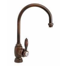 Hampton 1.75 GPM Single Hole Kitchen Faucet with Lever Handle