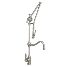 Gantry 1.75 GPM Single Hole Pull Down Kitchen Faucet with Lever Handle