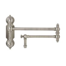 Traditional 1.75 GPM Wall Mounted Single Hole Pot Filler with Lever Handle