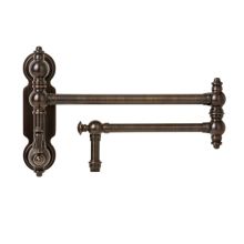 Traditional 1.75 GPM Wall Mounted Single Hole Pot Filler with Lever Handle
