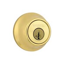 Single Cylinder Deadbolt from the Elements Series with Kwikset SmartKey Cylinder