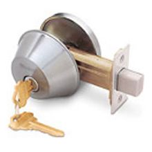 Double Cylinder Deadbolt from the Molten Bronze Collection