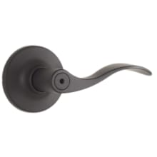 New Haven Privacy Door Lever Set with Round Rose
