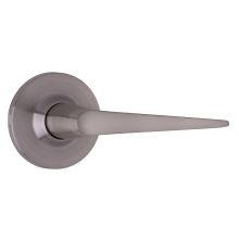 Urbana Keyed Entry Door Lever Set with Reliant Rose from the Elegance Collection