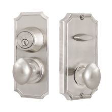 Unigard Interconnected Entry Set with Panic Proof Function and Julienne Style Knobs