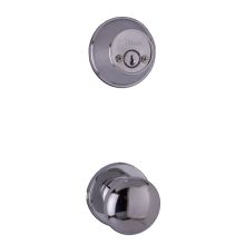 Moderne 2100 Series Double Cylinder Interior Pack with Impresa Knob from the Traditionale Collection